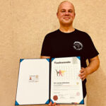 Jascha Volkenborn ist neuer Dan-Träger bei der KSG Schwelm.